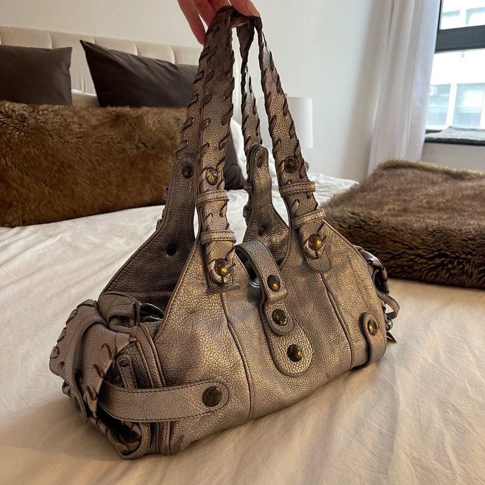Vintage Chloe Silverado silver bag